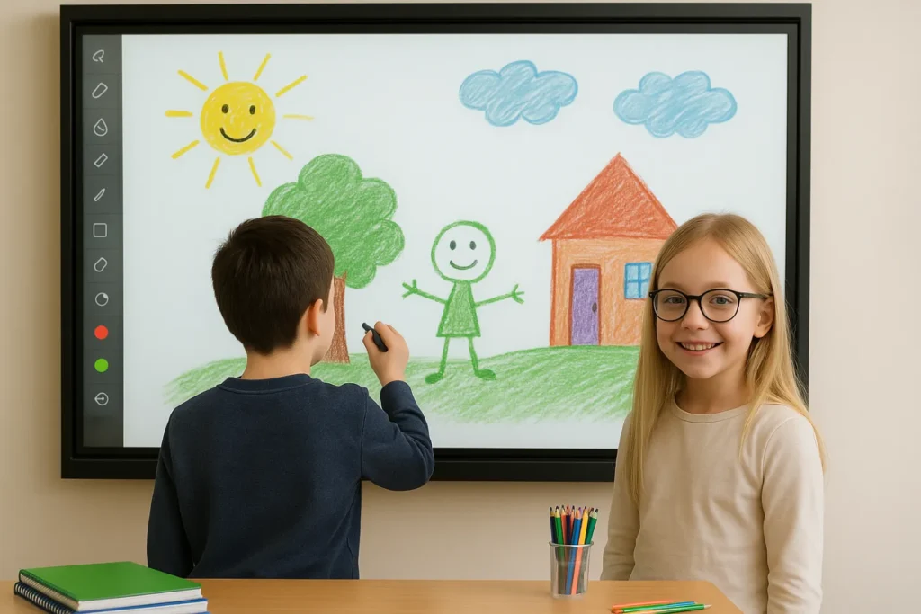 Cyfrowy uczeń tablica interaktywna hero