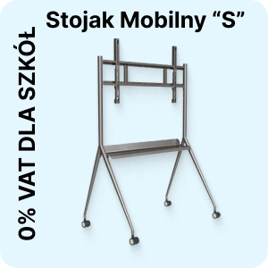 Stojak dla monitora interaktywnego z programu cyfrowy uczeń