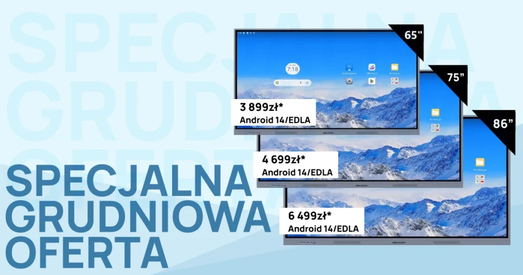 Specjalna grudniowa oferta na pomoc multimedialną