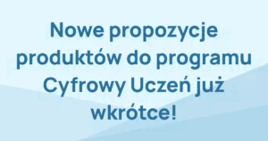 Info o nowych produktach